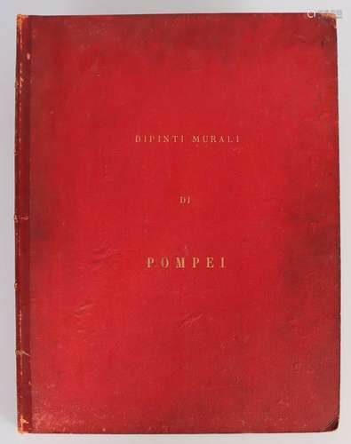 [CERILLO (Edoardo)]. Dipinti murali di pompei. Illustra