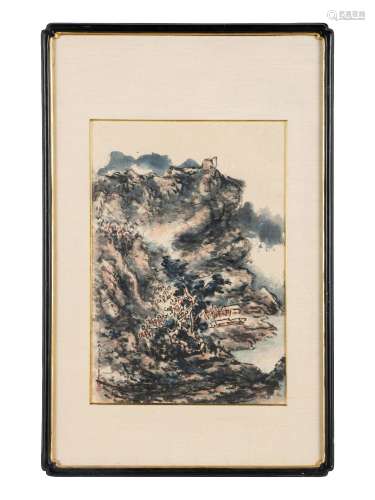 Jiang E'shi (Chinese, 1913-1973） Landscape