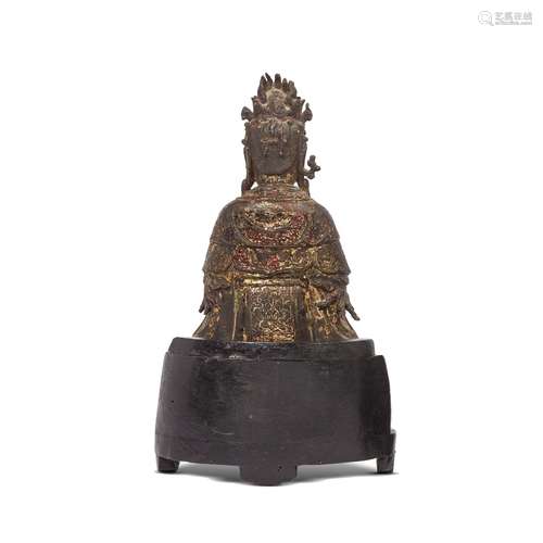 A SCULPTURE, CHINA, MING DYNASTY, 16TH CENTURY<br />
明 十六...