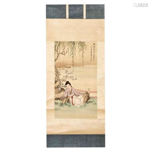 A PAINTING, CHINA, QING DYNASTY, 20TH CENTURY<br />
清 二十世...