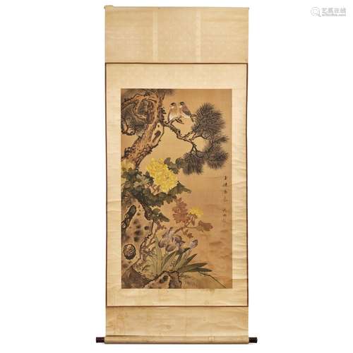 A PAINTING, CHINA, 20TH CENTURY<br />
中国 二十世纪 玉楼春色...