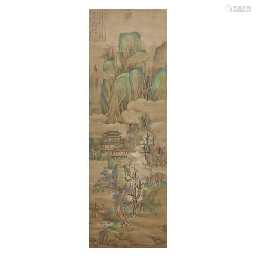 A PAITING, CHINA, LATE QING DYNASTY 19TH-20TH CENTURIES<br /...