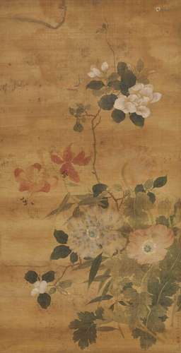 A PAINTING, CHINA, QING DYNASTY, 19TH CENTURY<br />
清十九世...