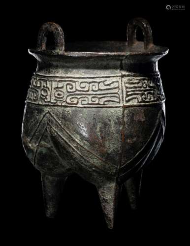 An Archaic Bronze Food Vessel, Li