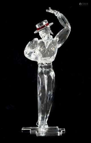 A 20TH CENTURY SWAROVSKI CRYSTAL MAGIC OF DANCE ANTONIO FIGU...