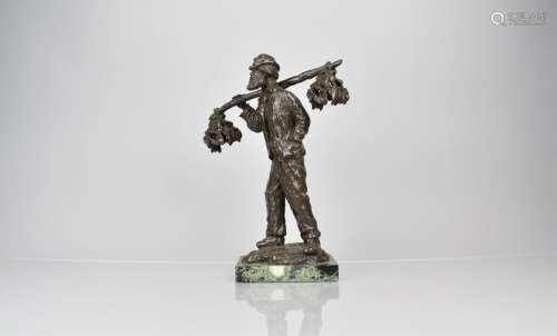 Charles Emile Jonchery (French 1873-1937) A Bronze Figure of...