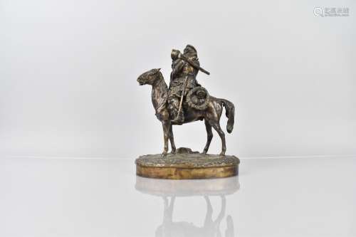 Vasily Yakovlevich Gracheu (1831-1905) A Russian Bronze Eque...