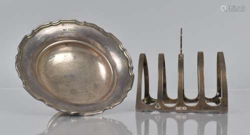 A Silver Bowl by Mappin and Webb, Sheffield Hallmark, Togeth...