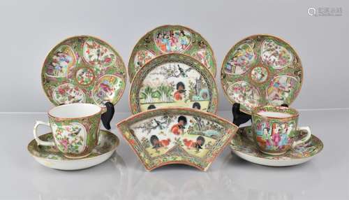 A Collection of 19th Century Chinese Famille Rose Medallion ...