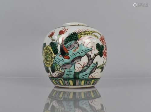 An 18th/19th Century Chinese Famille Verte Ginger Jar decora...