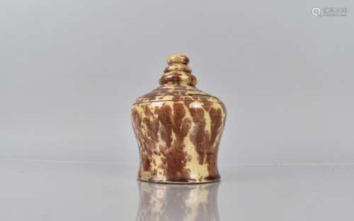 A 19th Century Whieldon Ware Type Money Box in the Form of P...
