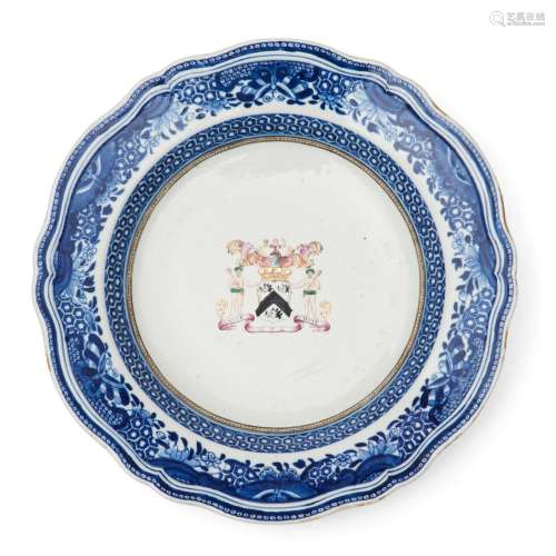 Export Armorial Soup Plate