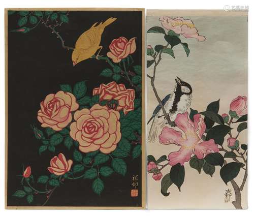 Ohara Koson (1877-1945), Ten Woodblock Prints