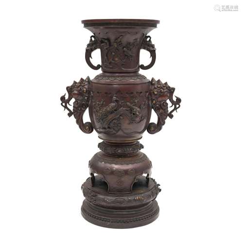 Large Bronze Censer