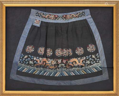 Fragment of a Formal Robe Skirt, Chaofu