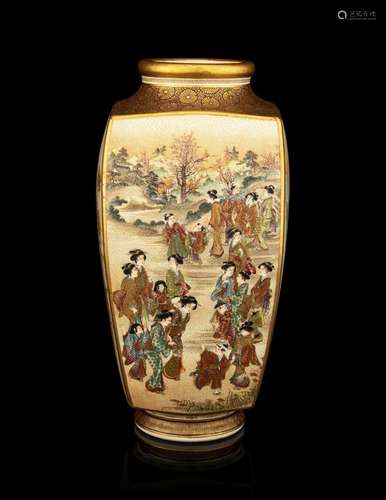 A Fine Japanese Satsuma Vase