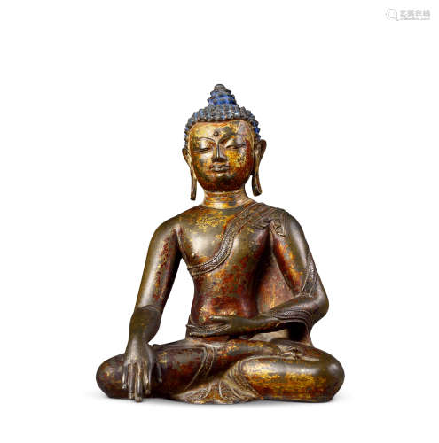 15世纪 西藏 释迦牟尼佛像