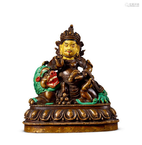 16世纪 西藏 财宝天王像