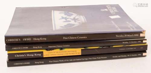 Christie's Asian Arts auction catalogues, Hong Kong, 1990s, ...