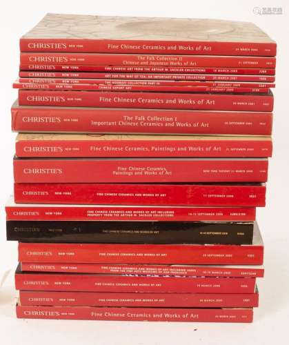 Christie's Asian Arts auction catalogues, New York, 2000's, ...