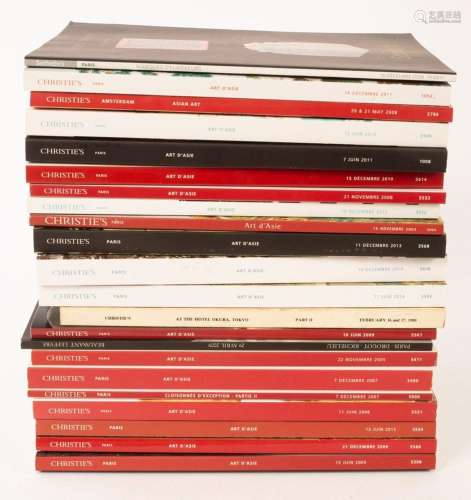 Christie's Asian Arts auction catalogues, Paris, 1980, 2003-...