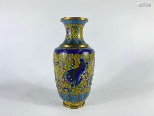 Appréciation de la bouteille cloisonnée