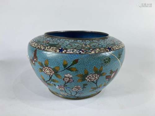 Pot cloisonné