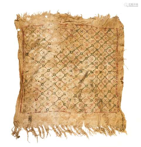 A COPTIC TEXTILE HANGING CIRCA 5TH-6TH CENTURY A.D.