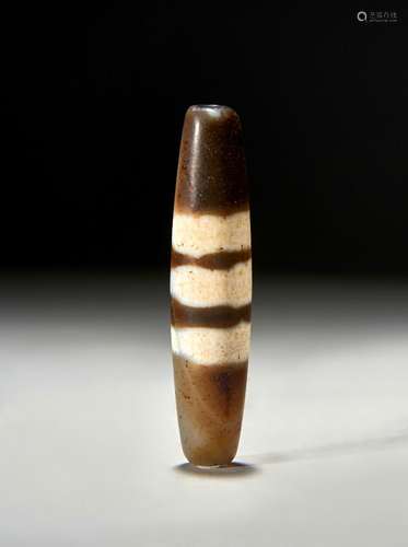 A TIBETAN DZI BEAD