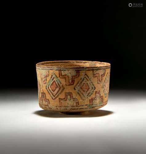 AN INDUS VALLEY CIVILIZATION GEOMETRIC POTTERY BOWL 3300 - 3...