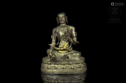 Figure of a "Buddhist sage", Himalaya, 19th centur...