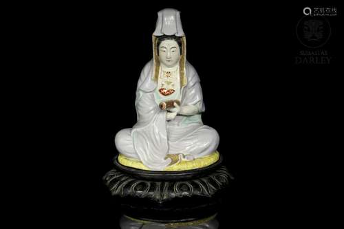 Porcelain figure "Guanyin", China, 20th century