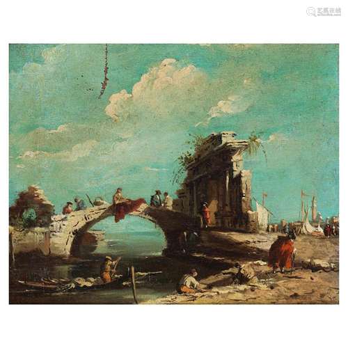 Francesco Guardi, 1712 Venedig – 1793 ebenda, Umkreis des