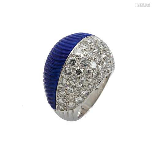 Lapislazuli-Brillantring von CARTIER