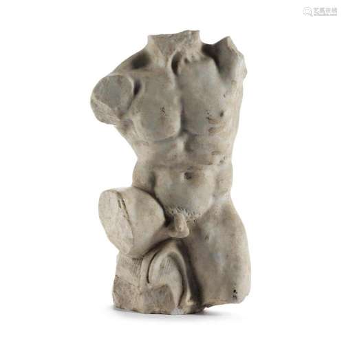 Marmorfigur: „Torso del Belvedere“