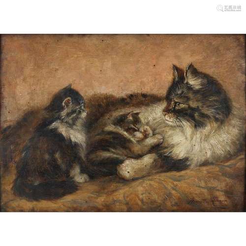 Henriette Ronner-Knip, 1821 Amsterdam – 1909 Brüssel