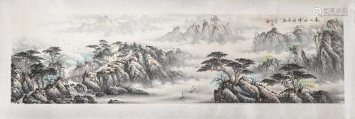 CHINESE MIXED MEDIA PAINTING, 20TH CENTURY