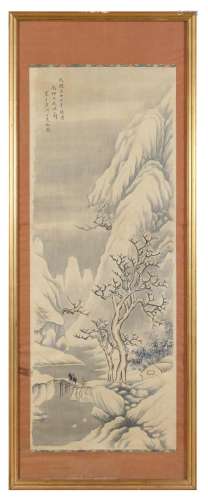 CHINESE MIXED MEDIA PAINTING, 20TH CENTURY