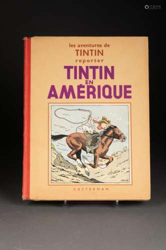 HERGELes Aventures de Tintin reporter Tintin en Amérique Les...
