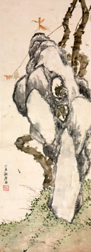 居廉 1828-1904 花卉草虫