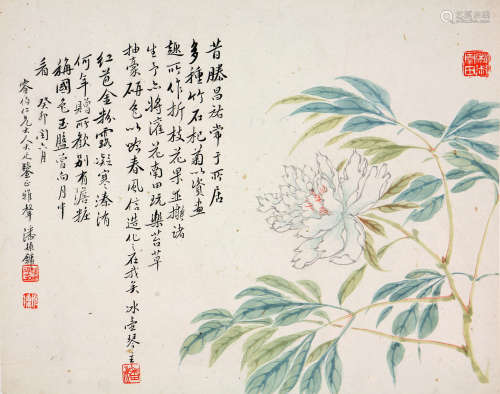 潘振镛 1852-1921 花卉