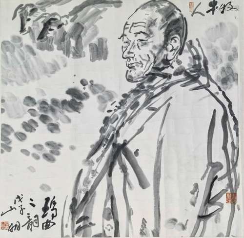 吴山明 1941-2021 牧羊人