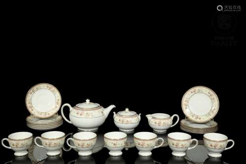 Tea set "Malabar", Wedgwood porcelain, 20th centur...