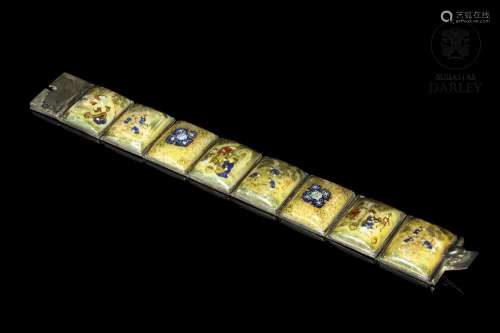 Persian silver bracelet, first half of the 20th century