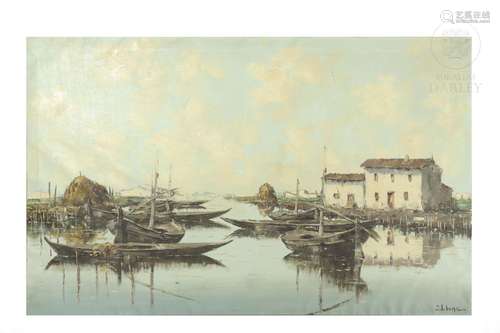 Juan Lluna Lerma (1933) "Albufera"