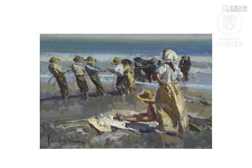 Eustaquio Segrelles del Pilar (1936) "Levante Beach&quo...