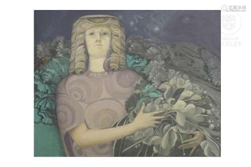 Miguel Vicens Riera (1949) "The Goddess", 1972