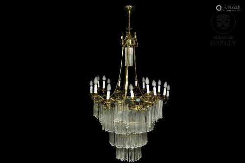 Large ceiling lamp, Empire style