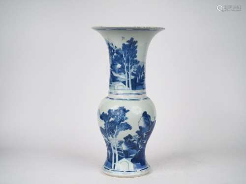 Chine, deuxième moitié XVIIe siècle, 
Vase yenyen en po