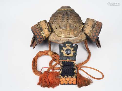 Japon, XVIIIème siècle,
Casque de type hoshi-bachi kabu